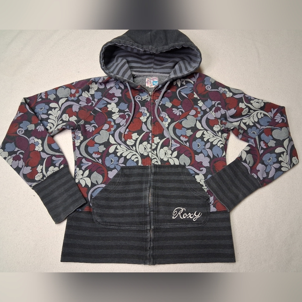 Roxy Womens Floral Hoodie - Multicolor